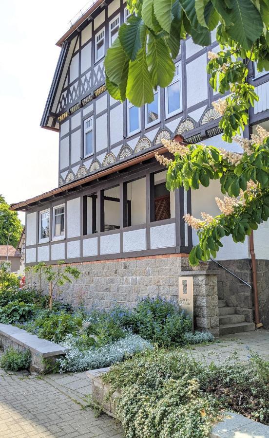 Goethes Liebste Betten - Moderne Zentrumsnahe Apartments Im Historischen Fachwerkhaus Mit Smart-Tv, Wlan, Parkplatz Wernigerode Kültér fotó